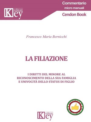 cover image of La Filiazione